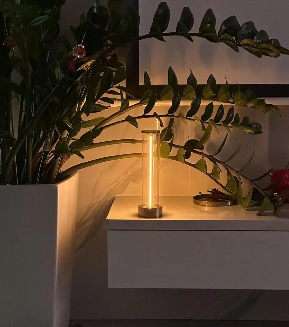 Coastal Glow Cordless LED Desk Lamp