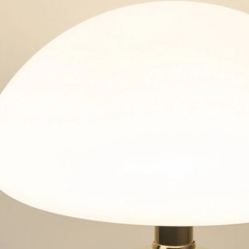 Coastal Mushroom Metallic LED Table Lamp