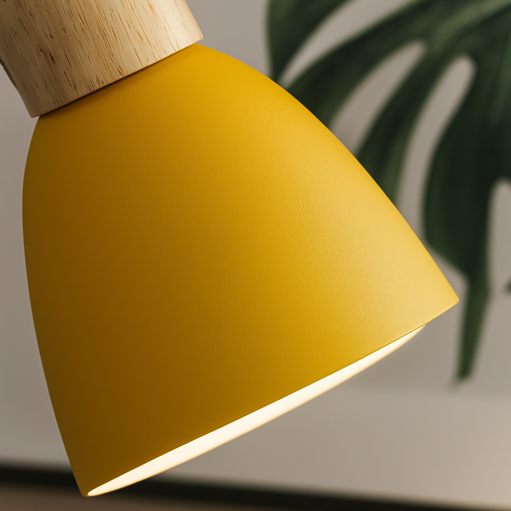 Coastal Nordic Wooden Wall Light